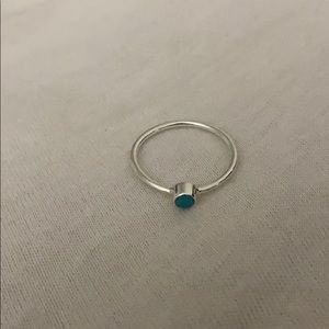 Sterling silver turquoise ring